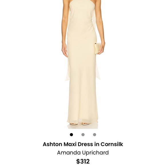 Elegant Butter Yellow Dress - Picture 2 of 5